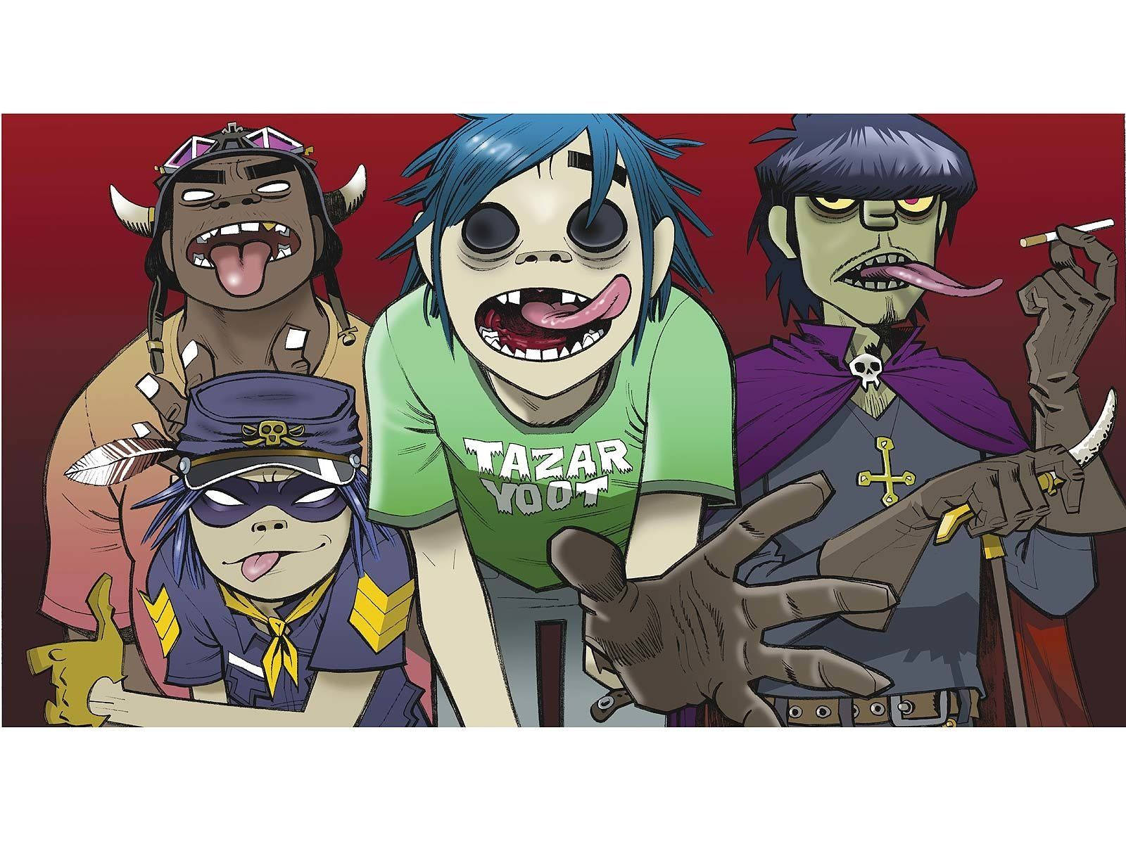 Gorillaz 1600X1200 Wallpaper and Background Image