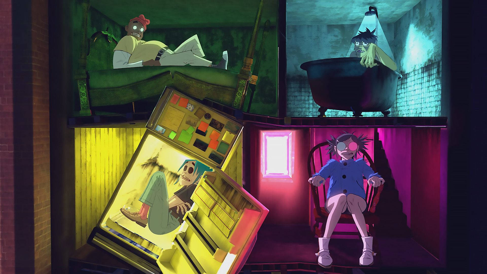 Gorillaz 1920X1080 Wallpaper and Background Image
