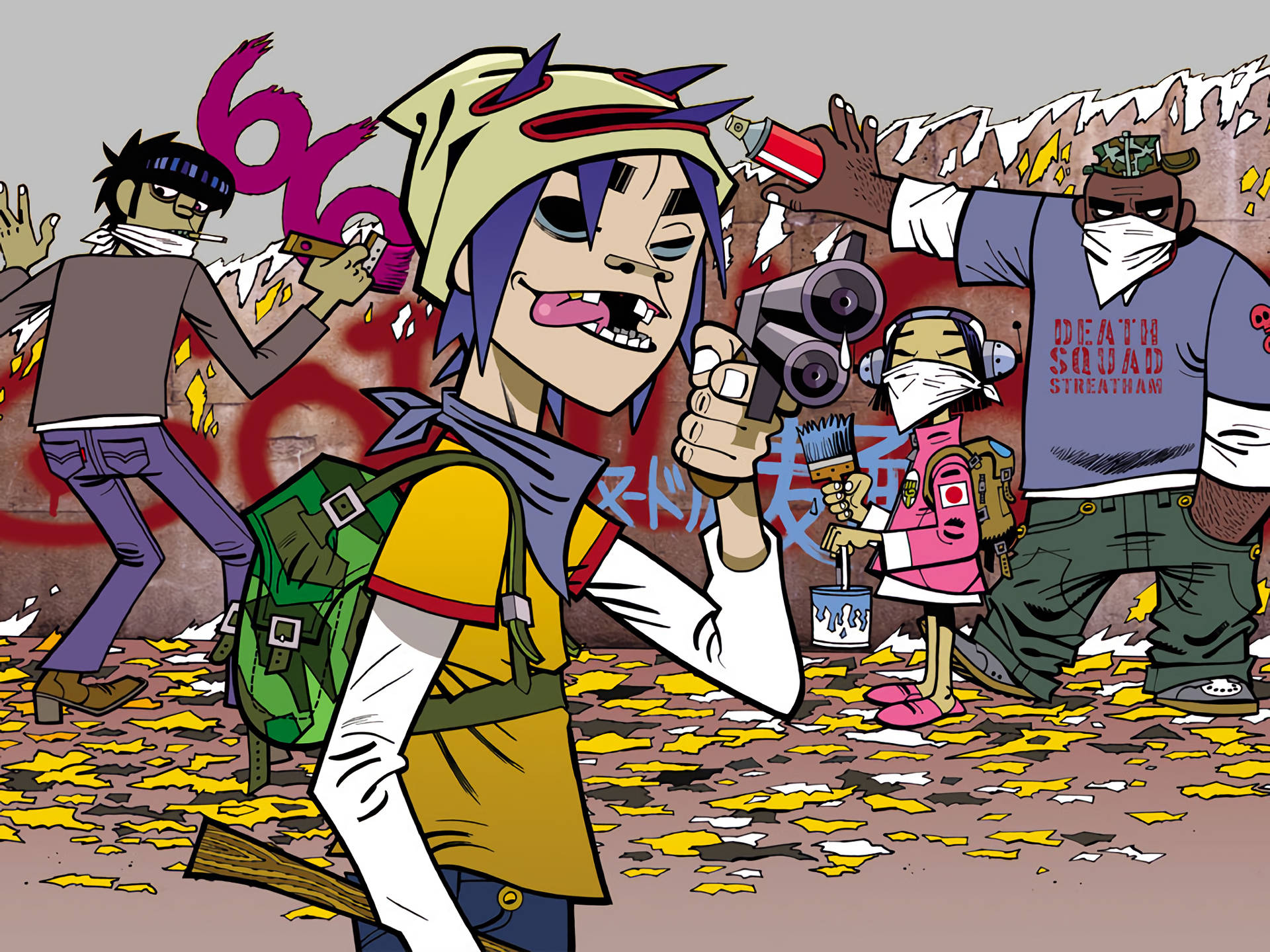 Gorillaz 1920X1440 Wallpaper and Background Image