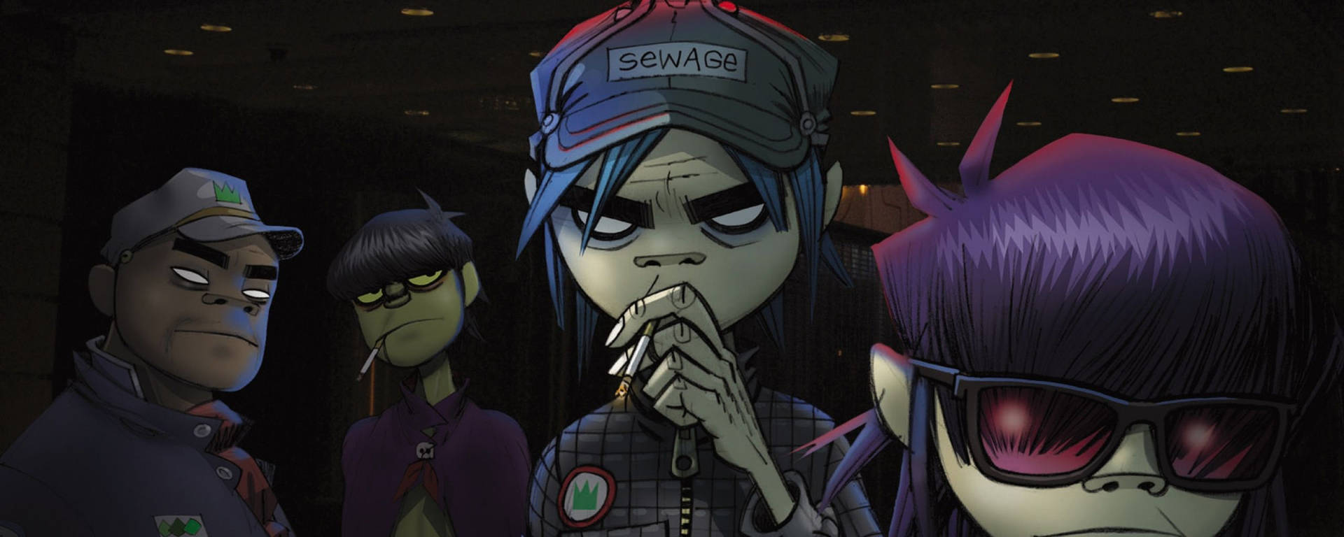 Gorillaz 2560X1024 Wallpaper and Background Image