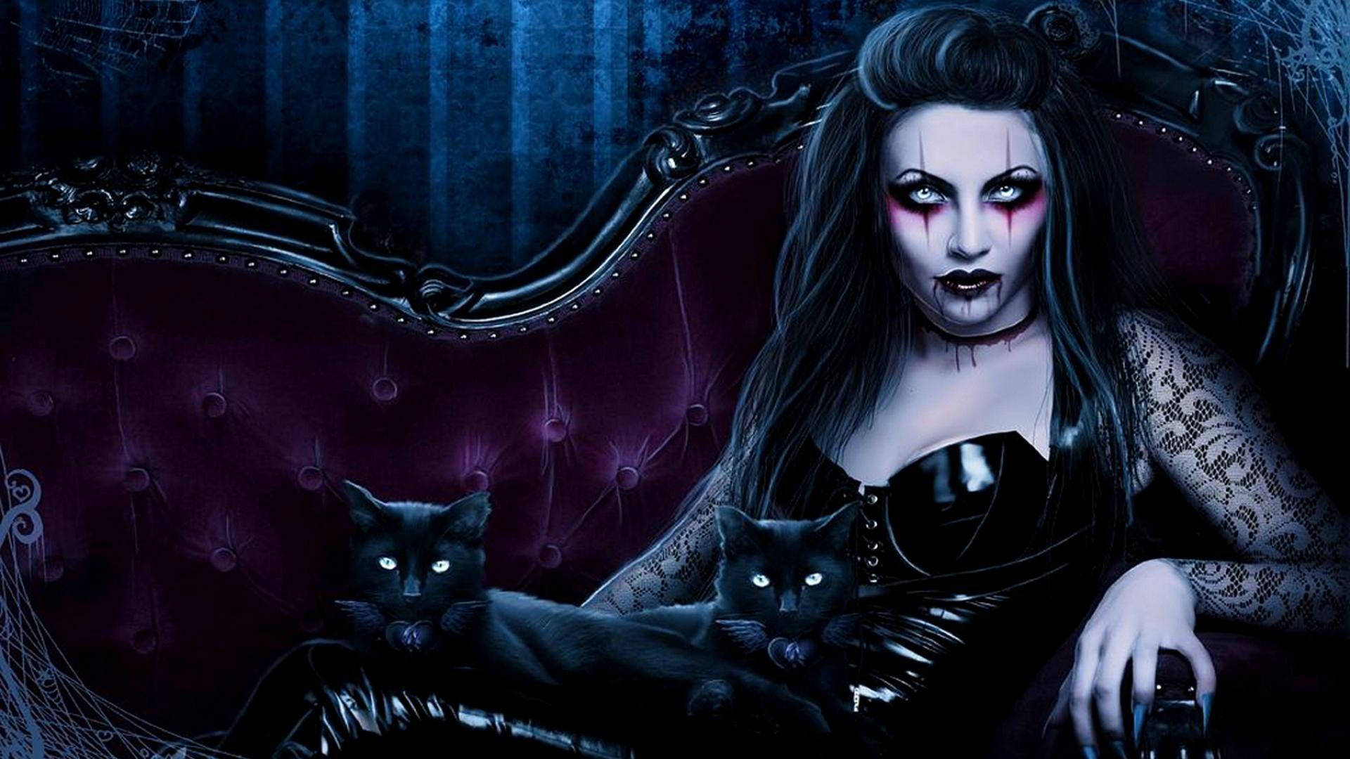 1920X1080 Goth Wallpaper and Background