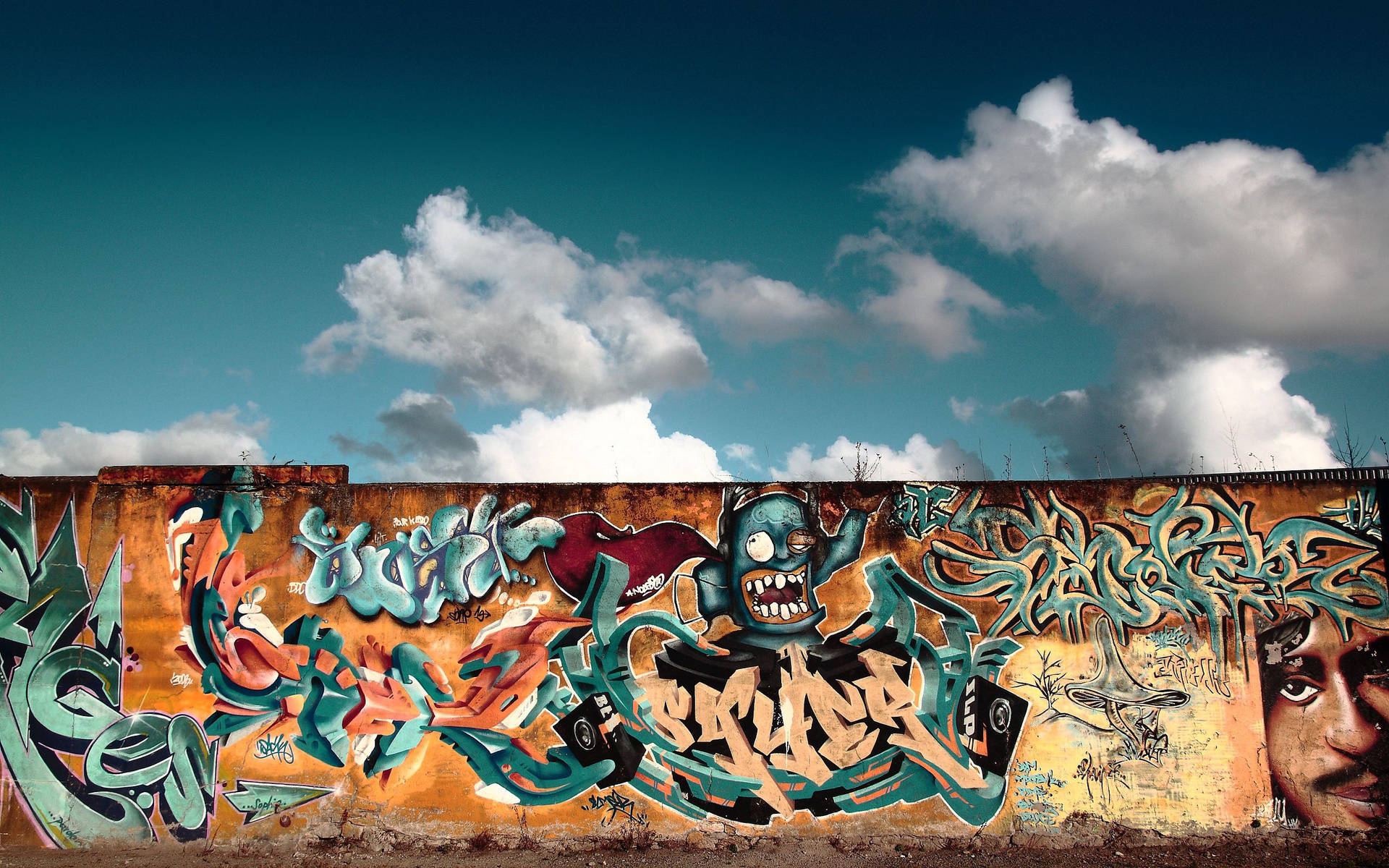 2560X1600 Graffiti Wallpaper and Background