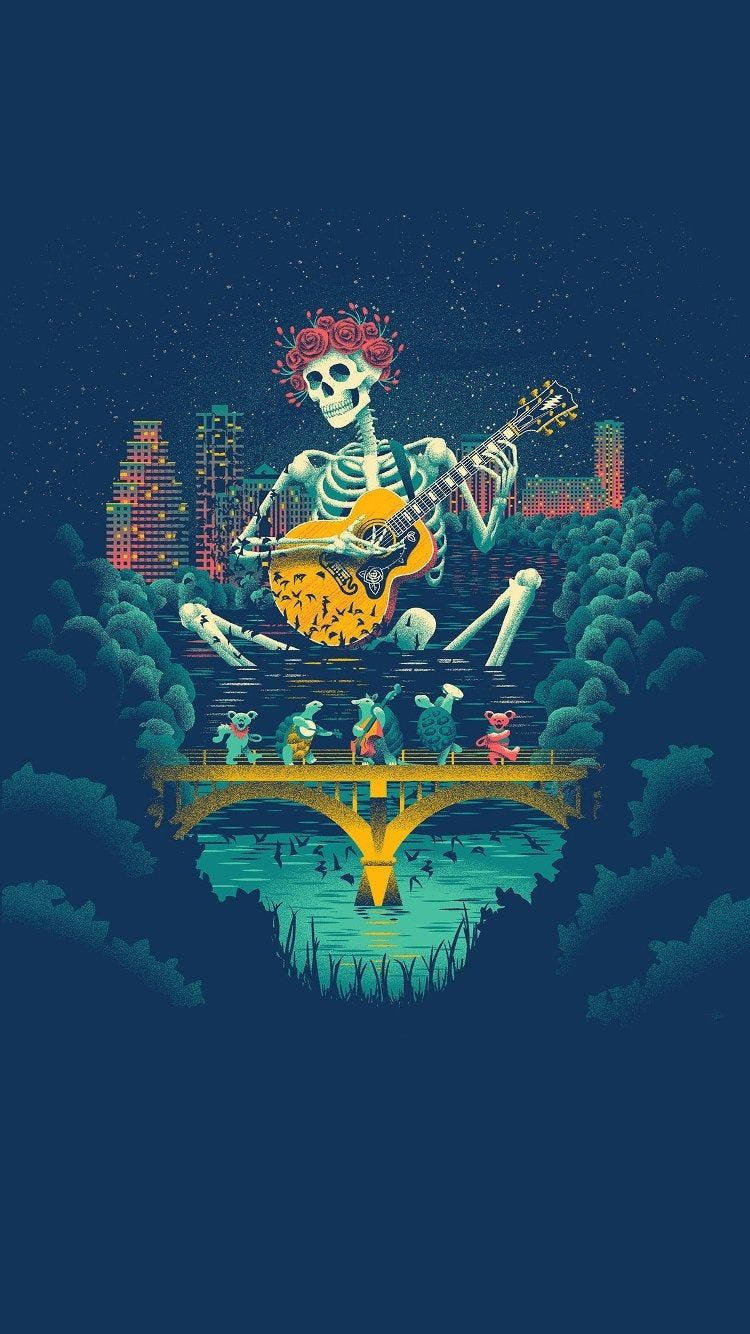 750X1334 Grateful Dead Wallpaper and Background