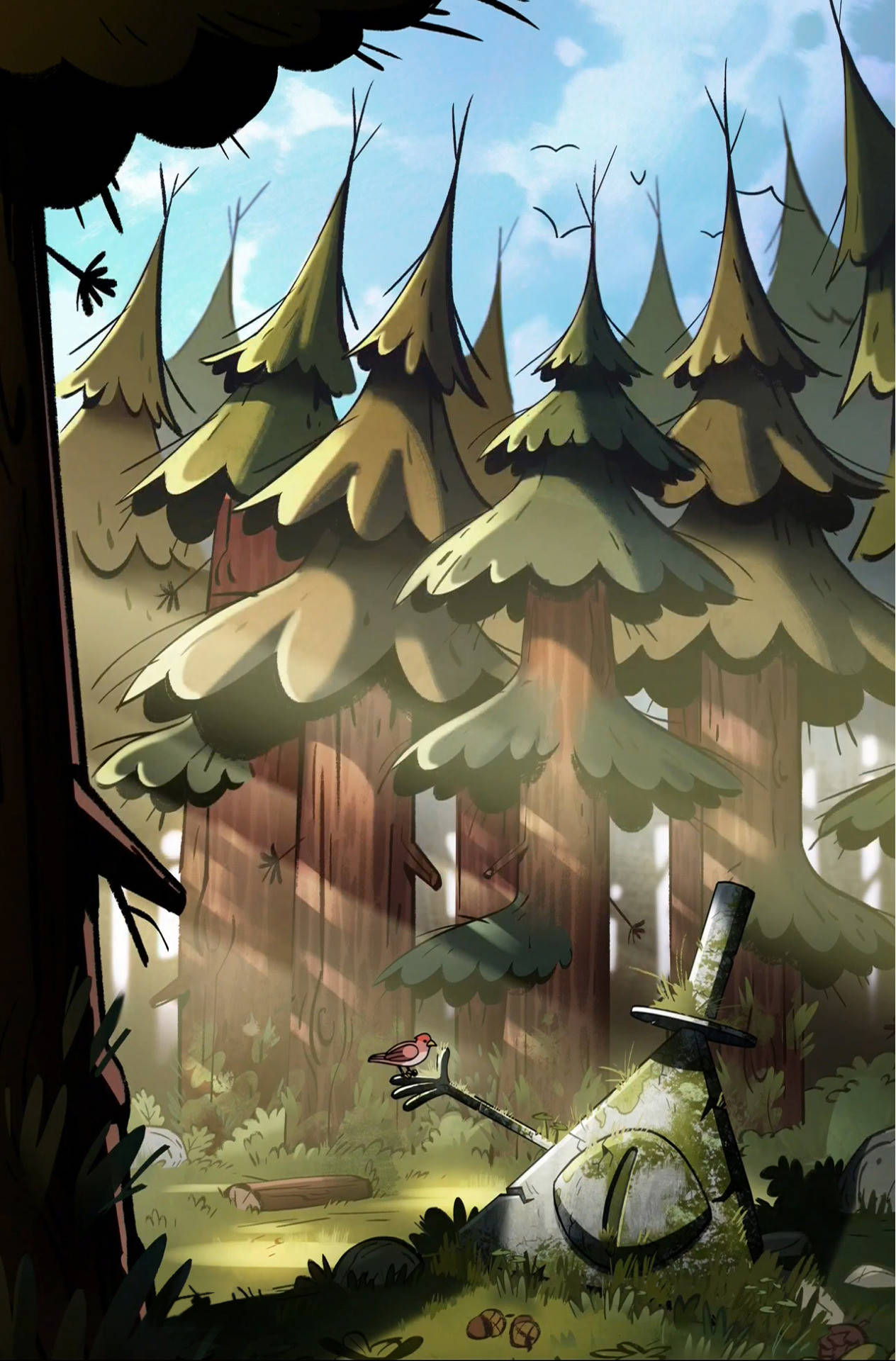 1264X1920 Gravity Falls Wallpaper and Background