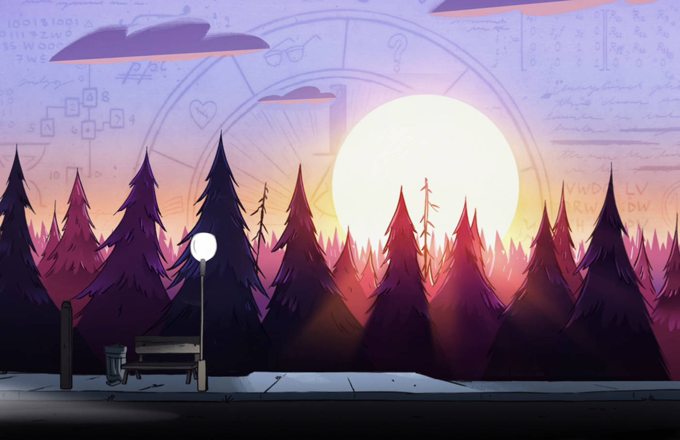 1400X907 Gravity Falls Wallpaper and Background
