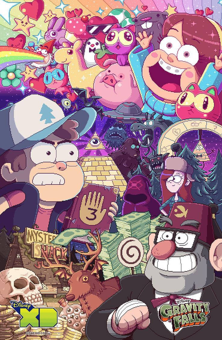 736X1128 Gravity Falls Wallpaper and Background