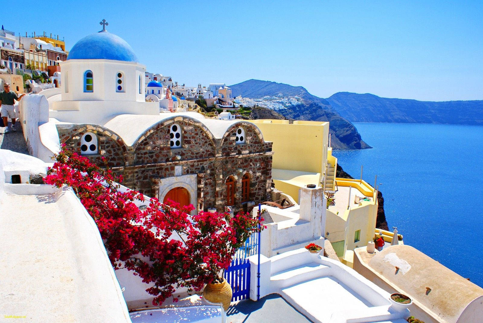 1600X1071 Greece Wallpaper and Background