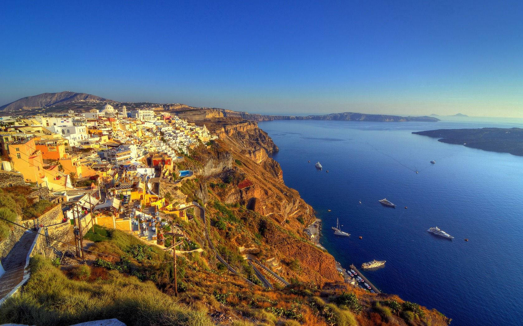 1680X1050 Greece Wallpaper and Background