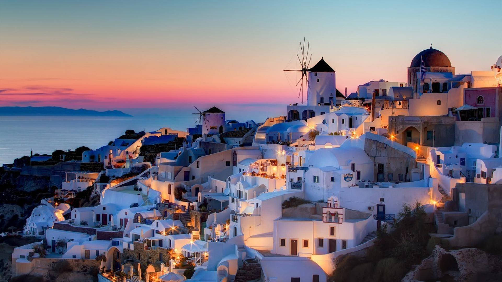 1920X1080 Greece Wallpaper and Background