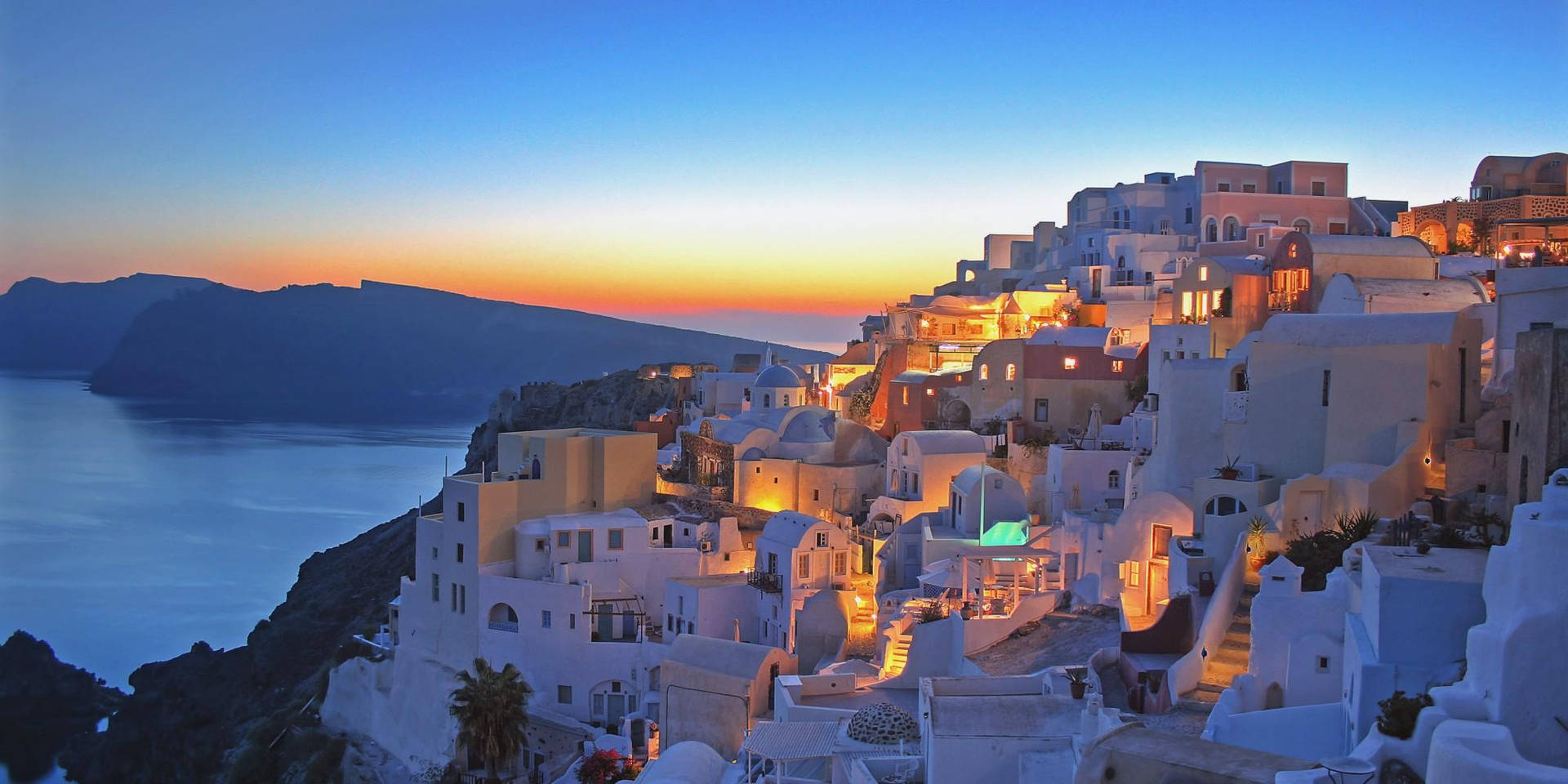 Greece 2000X1000 Wallpaper and Background Image