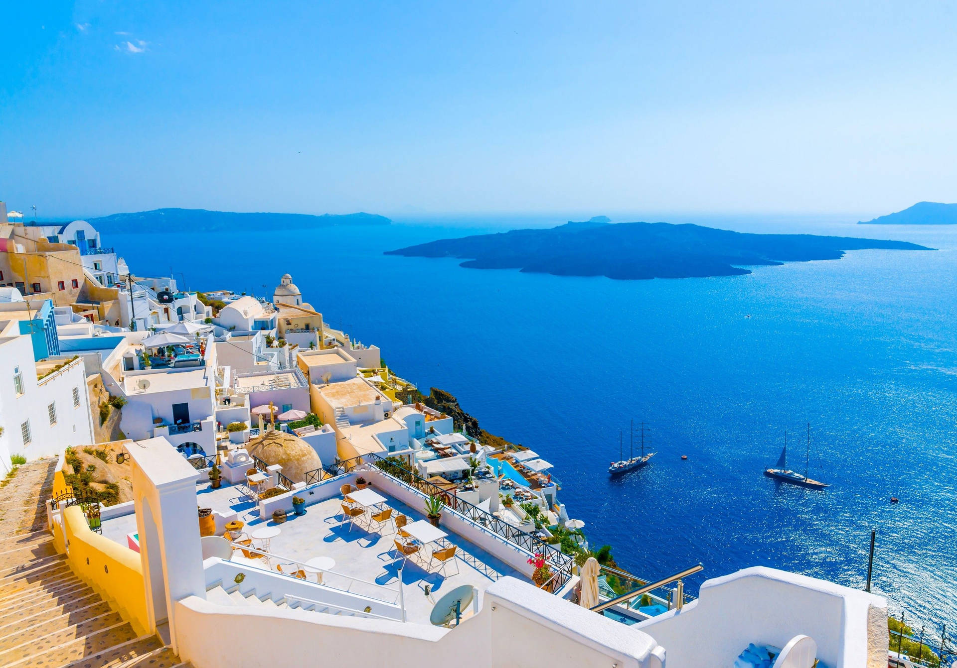 Greece 3000X2097 Wallpaper and Background Image