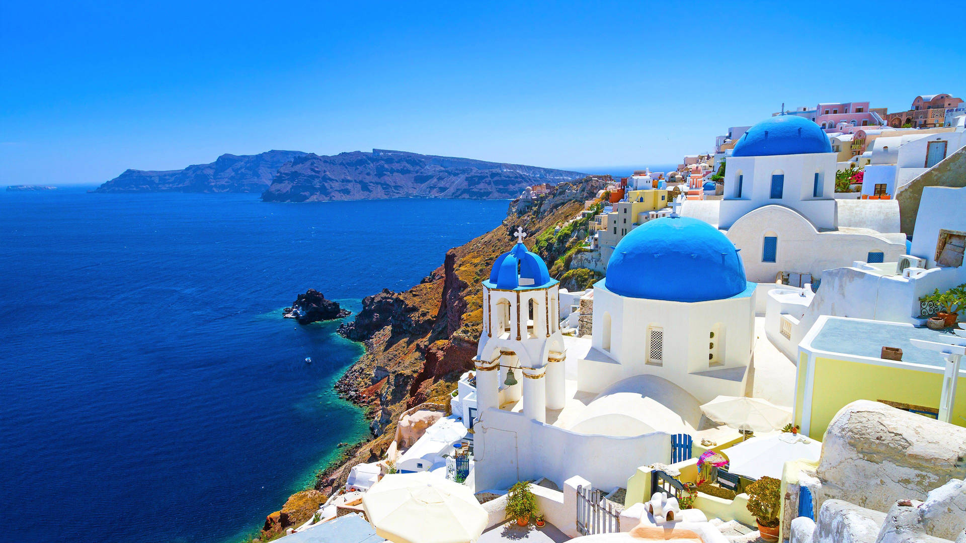 3840X2160 Greece Wallpaper and Background