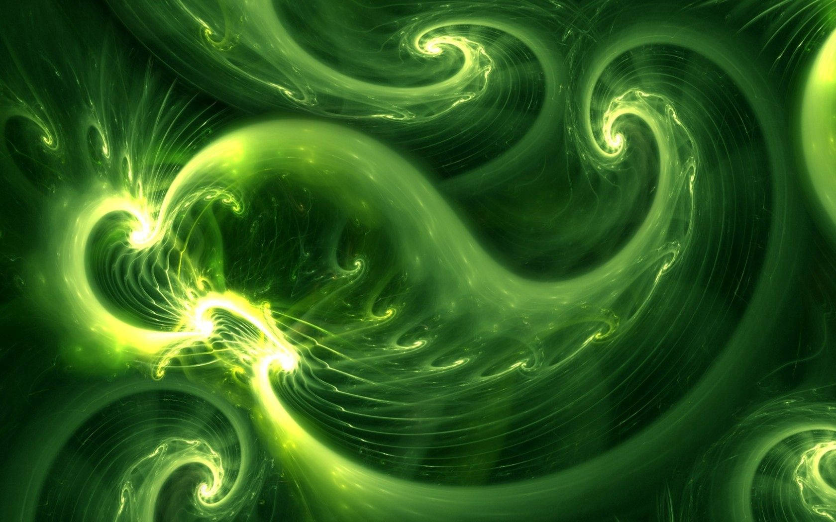 1680X1050 Green Wallpaper and Background