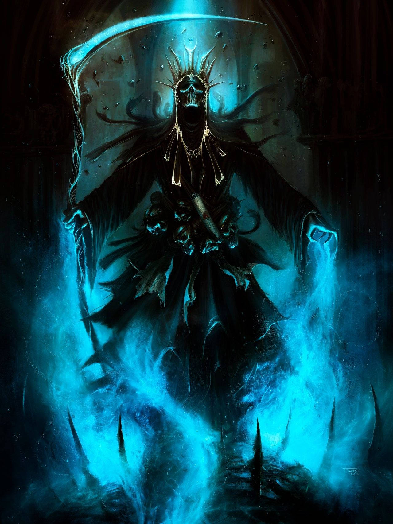 Grim Reaper 1280X1707 Wallpaper and Background Image