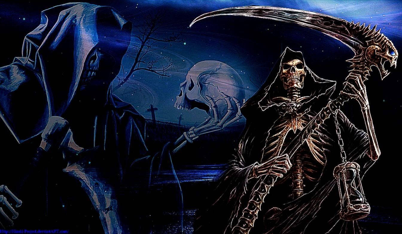 1344X783 Grim Reaper Wallpaper and Background