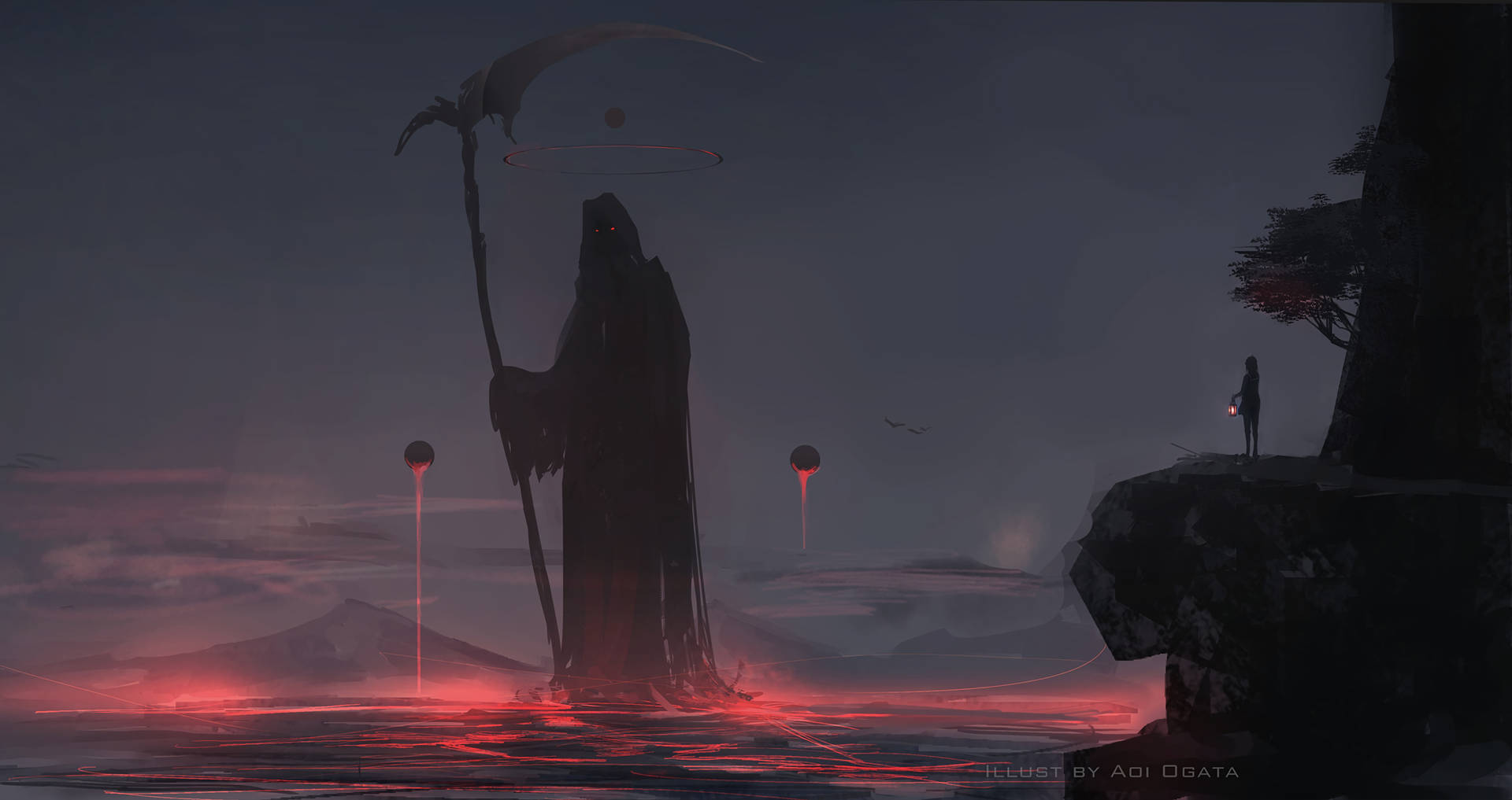 3922X2078 Grim Reaper Wallpaper and Background