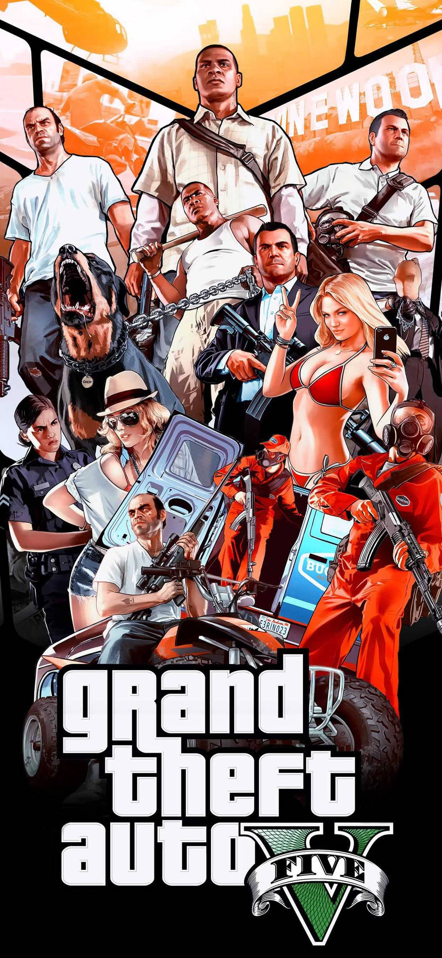 Gta 5 1242X2688 Wallpaper and Background Image