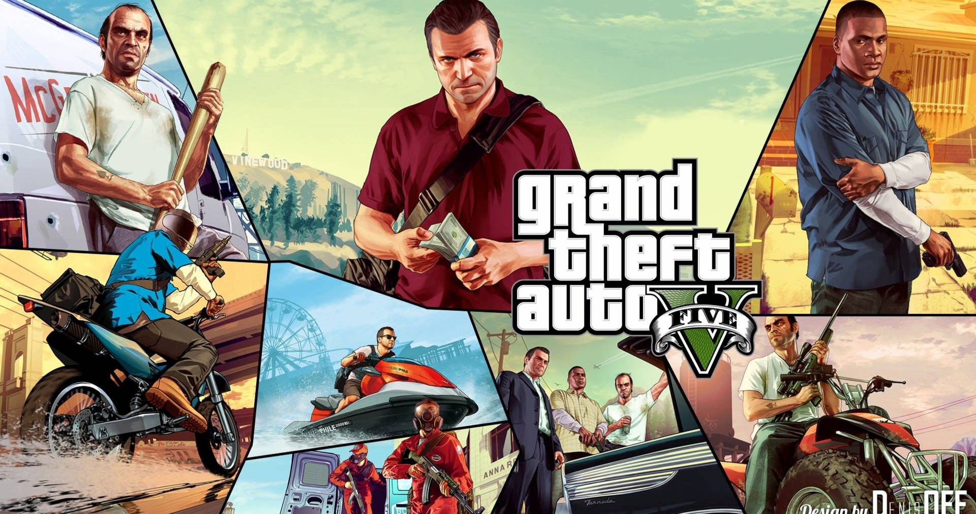 Gta 5 4096X2160 Wallpaper and Background Image