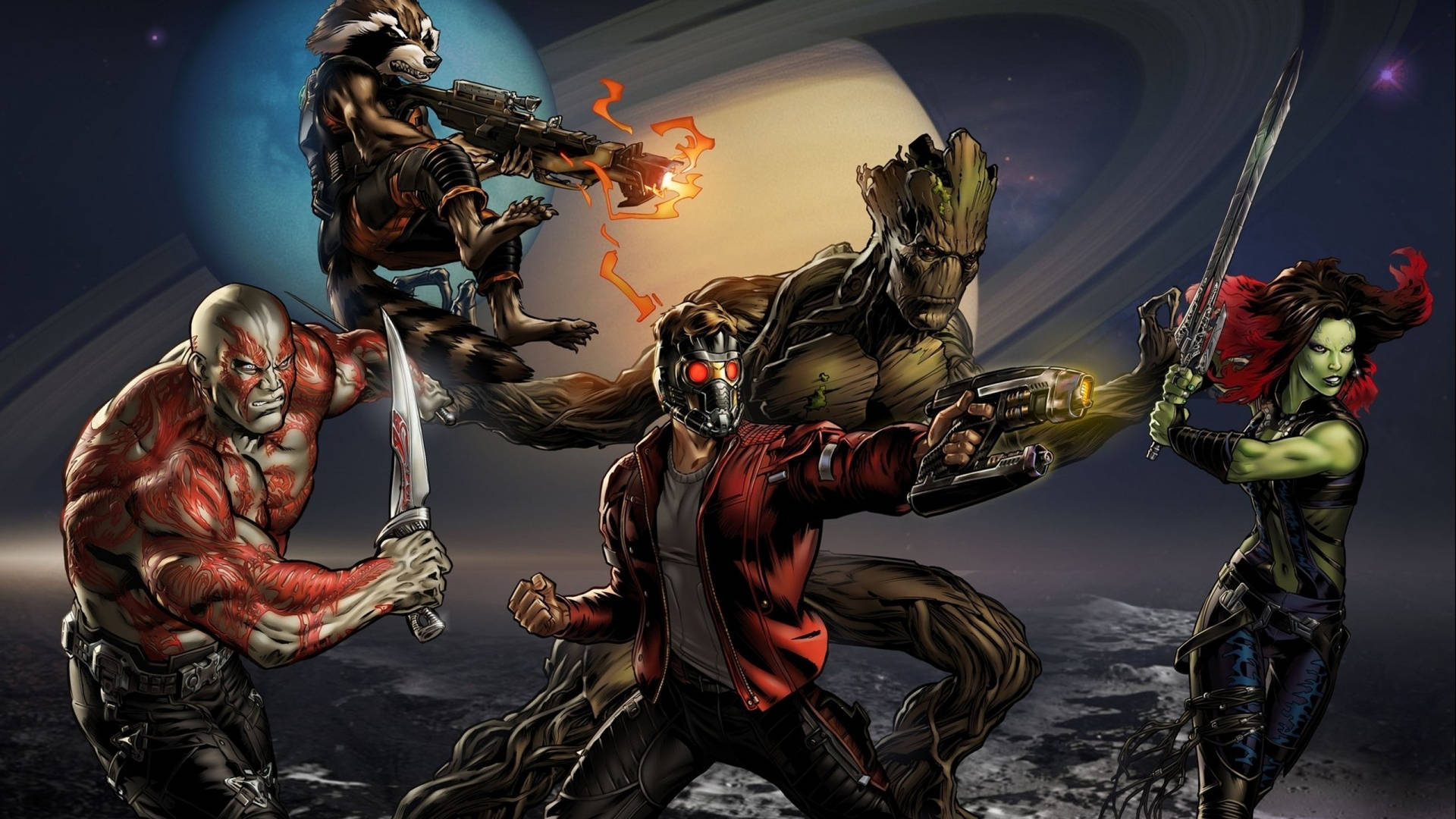 2560X1440 Guardians Of The Galaxy Wallpaper and Background