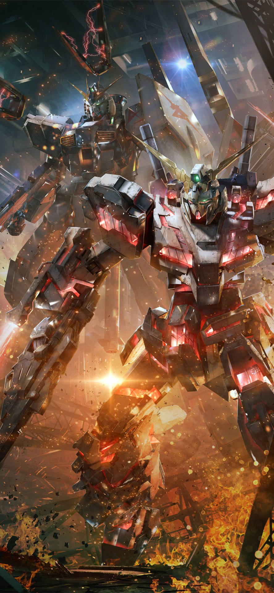 Gundam 1242X2688 Wallpaper and Background Image