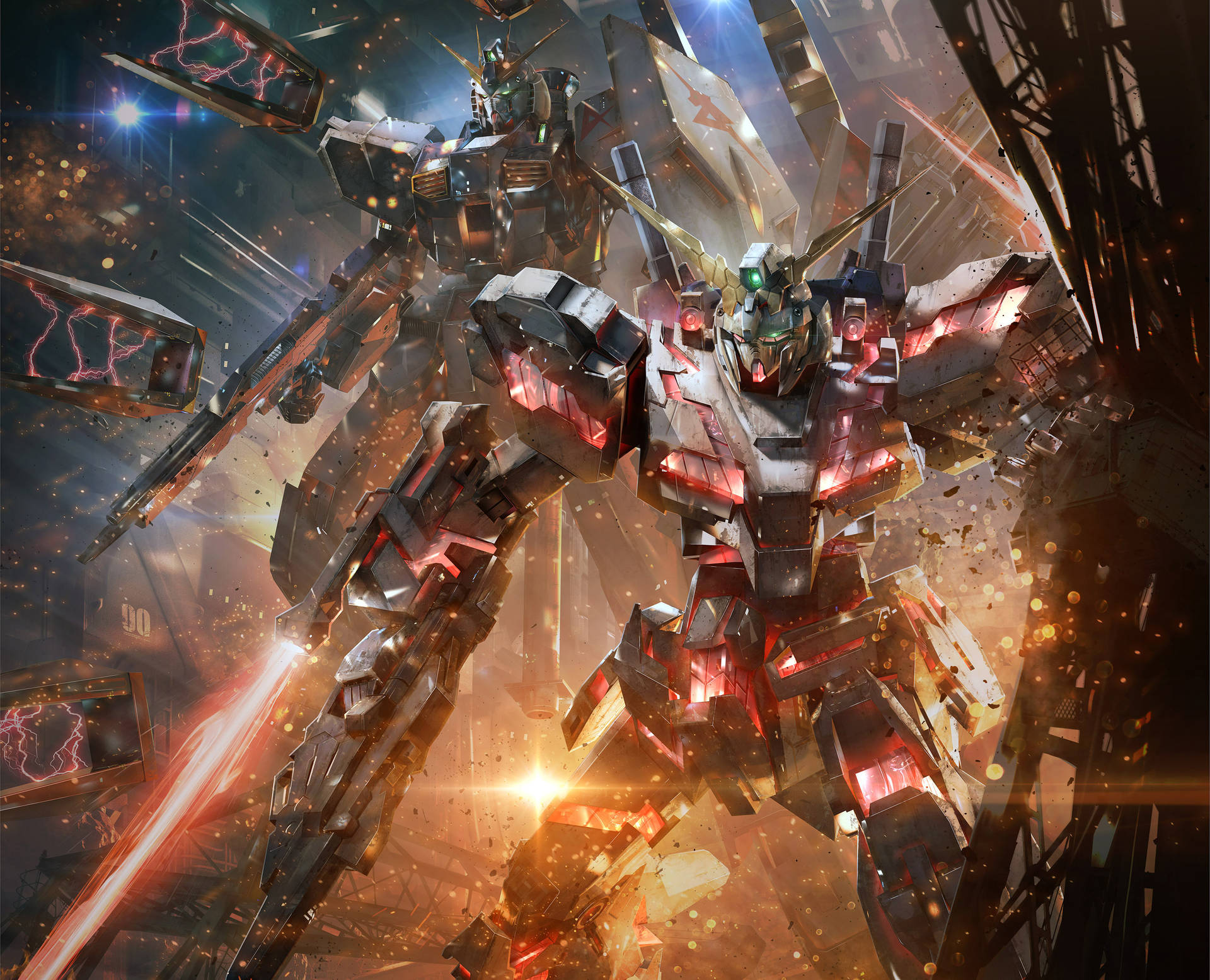 Gundam 3000X2432 Wallpaper and Background Image