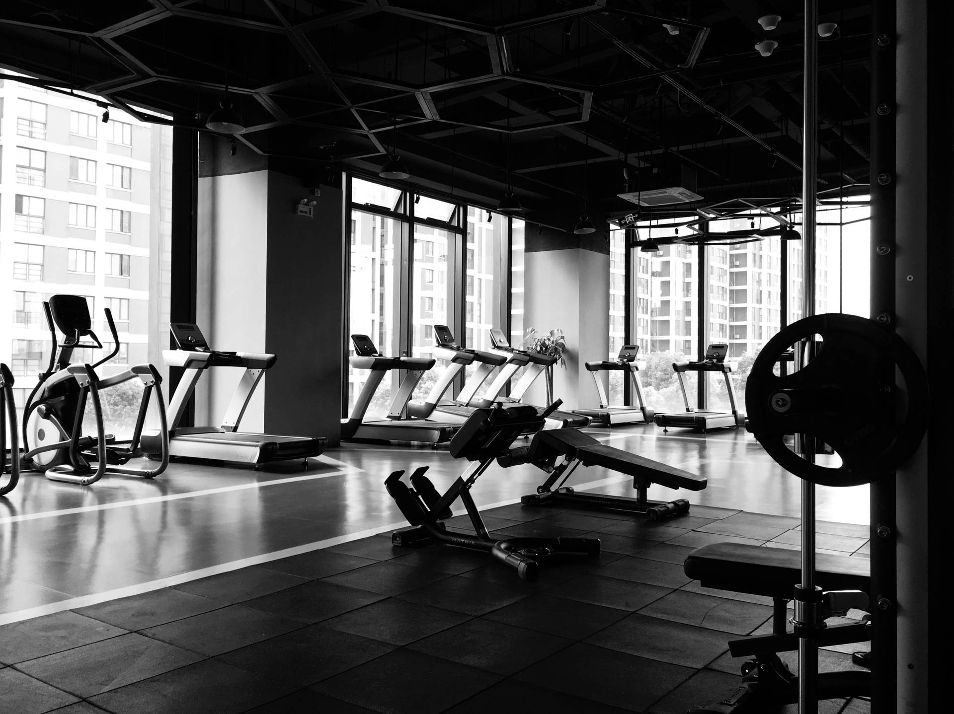 Gym 3836X2874 Wallpaper and Background Image