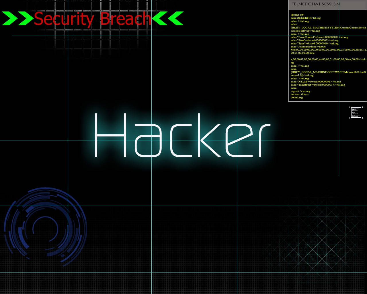1280X1024 Hacker Wallpaper and Background
