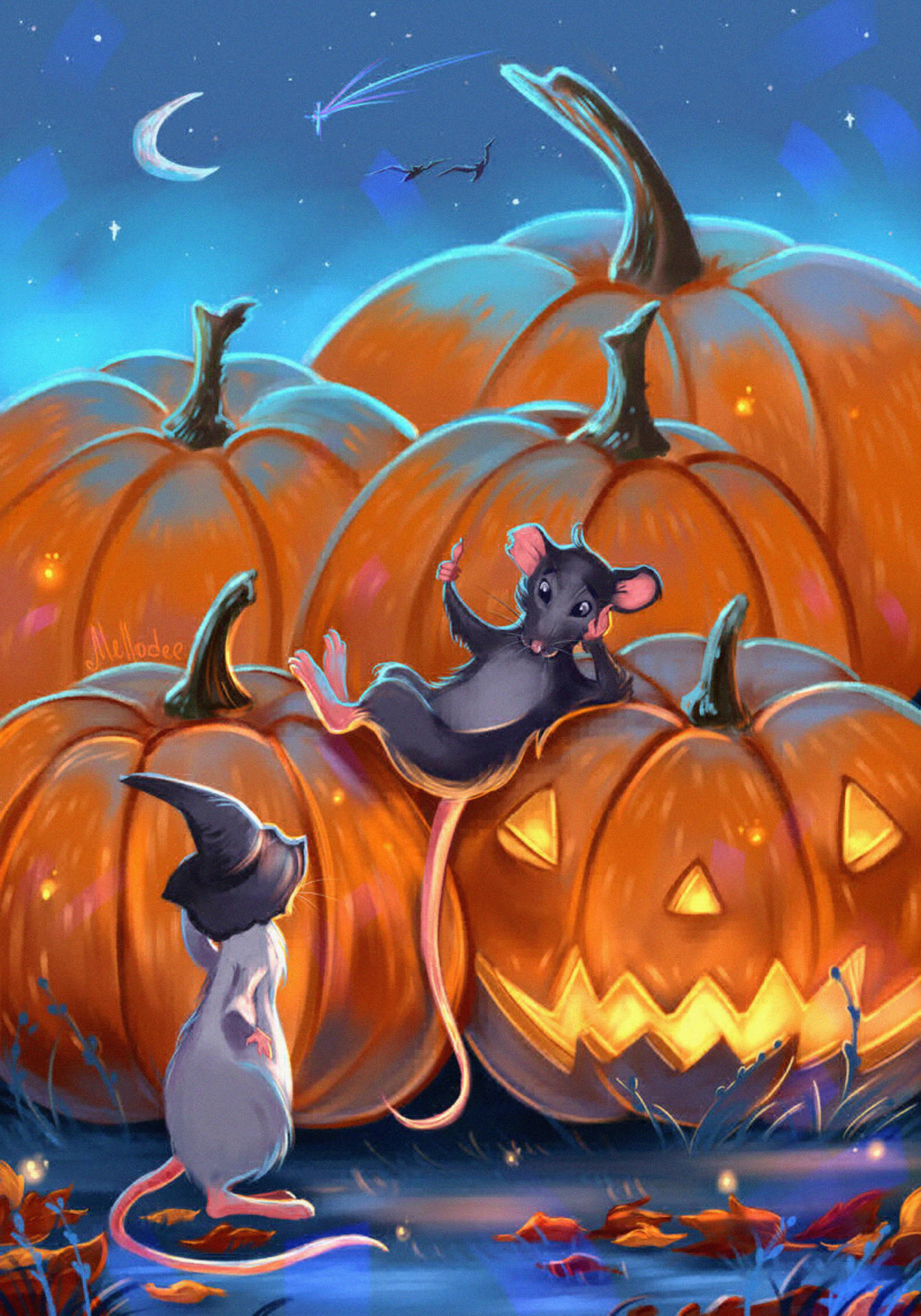 Halloween 3240X4629 Wallpaper and Background Image