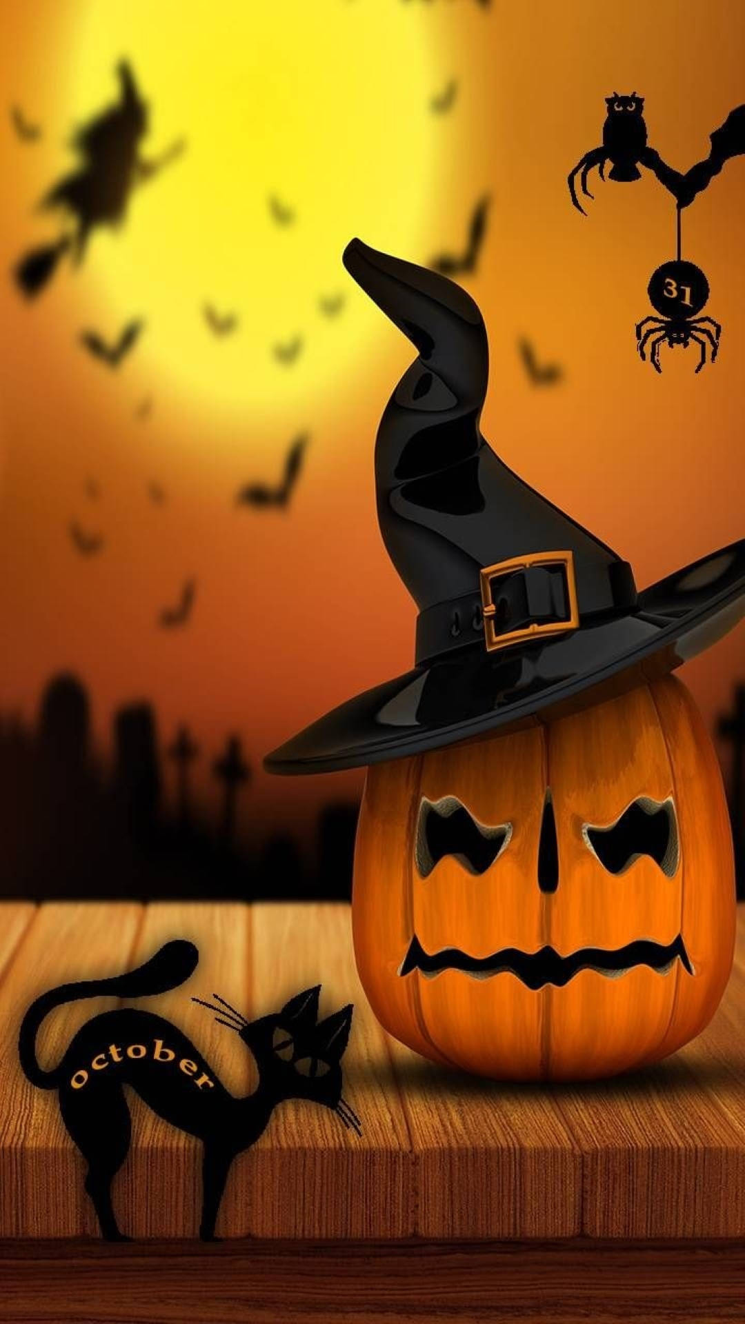 Halloween Aesthetic 1080X1920 Wallpaper and Background Image