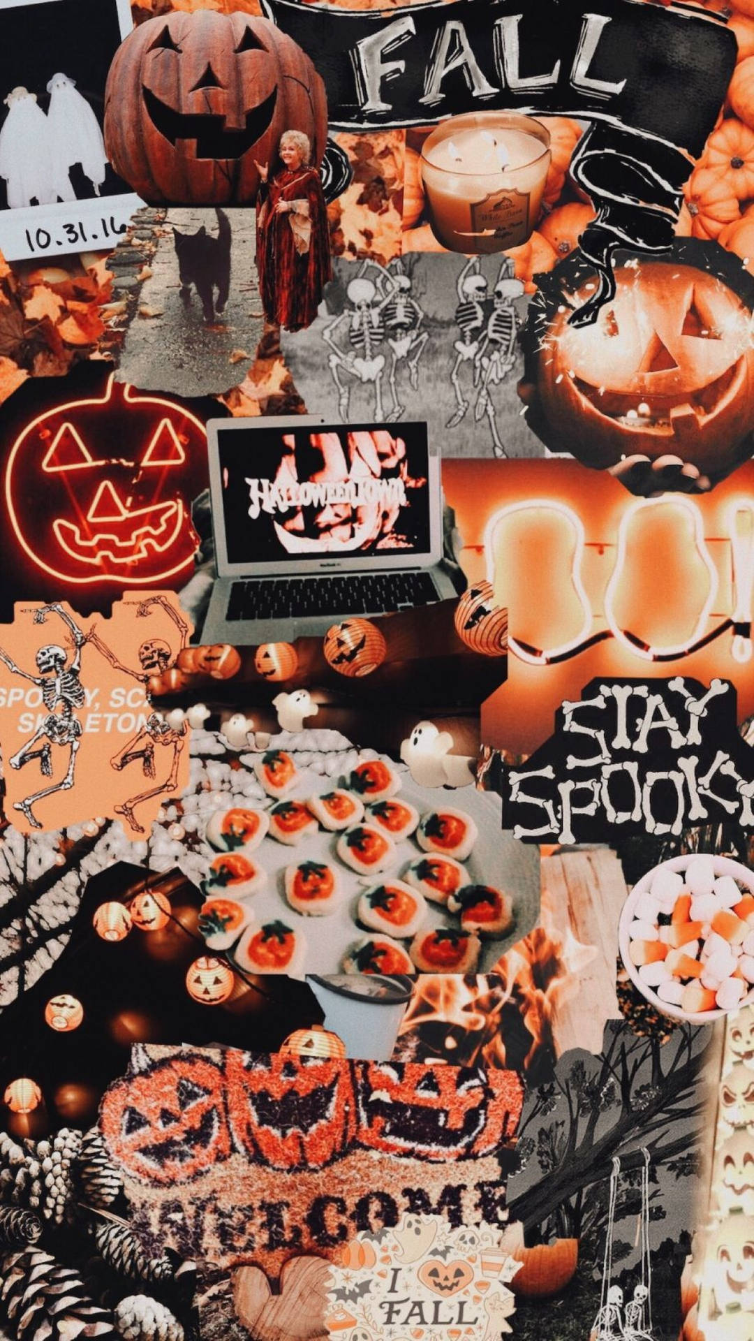 Halloween Aesthetic 1215X2160 Wallpaper and Background Image