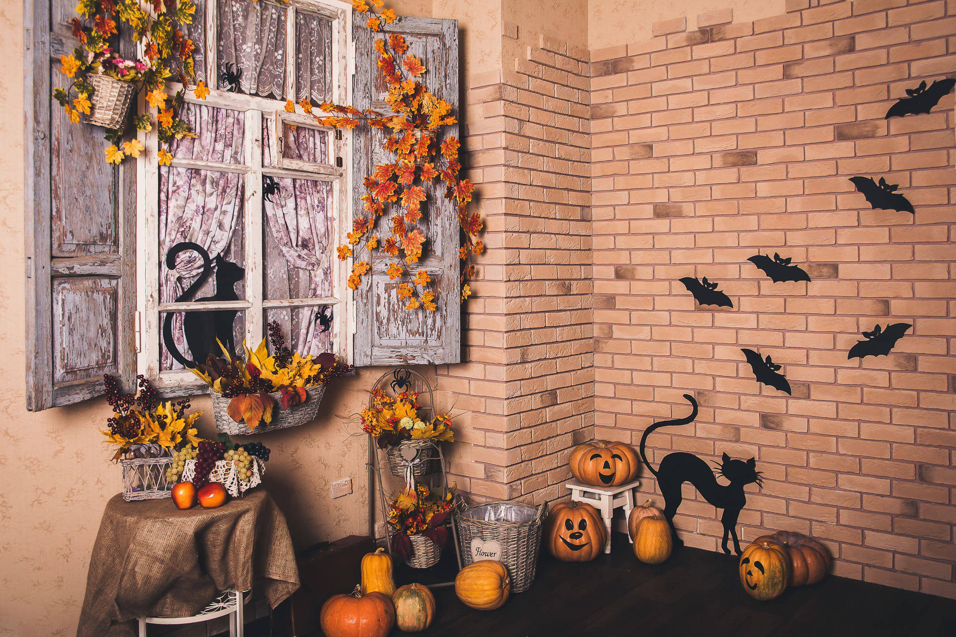 Halloween Aesthetic 3840X2560 Wallpaper and Background Image