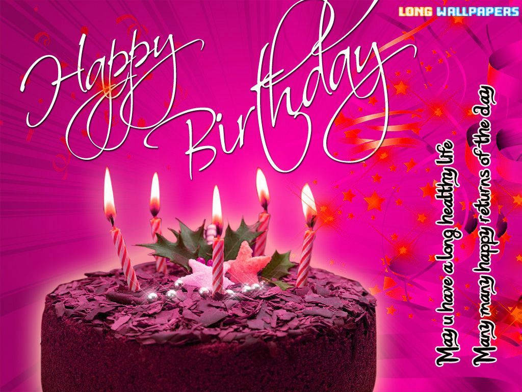 Happy Birthday 1024X768 Wallpaper and Background Image