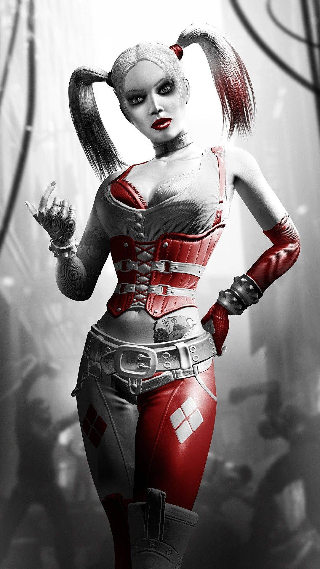 Harley Quinn 1080X1920 Wallpaper and Background Image