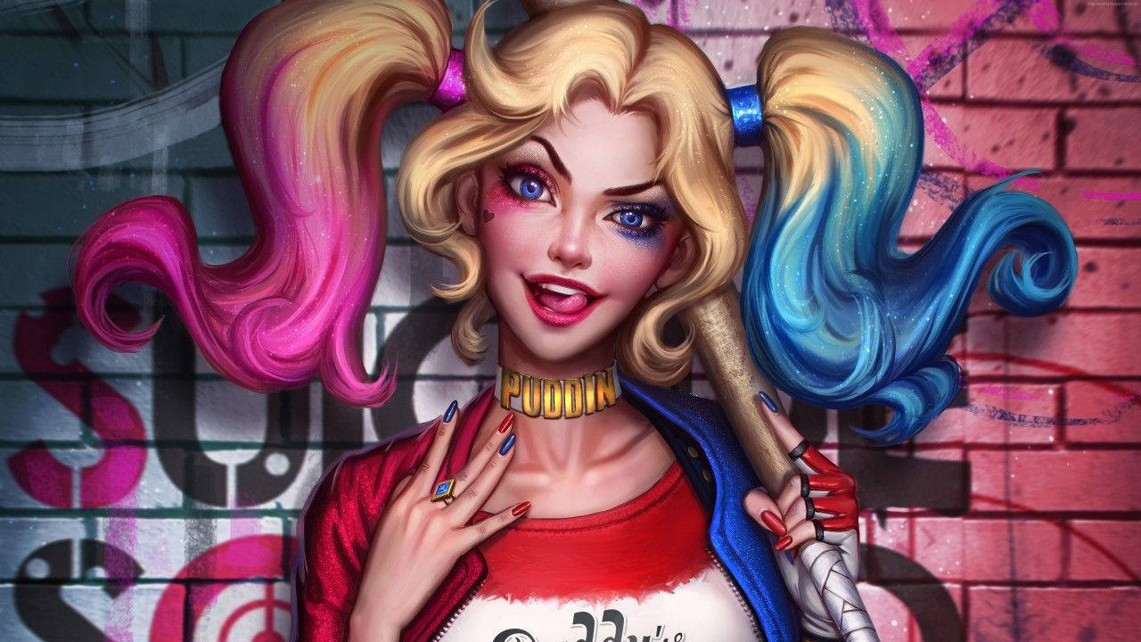 Harley Quinn 1280X720 Wallpaper and Background Image
