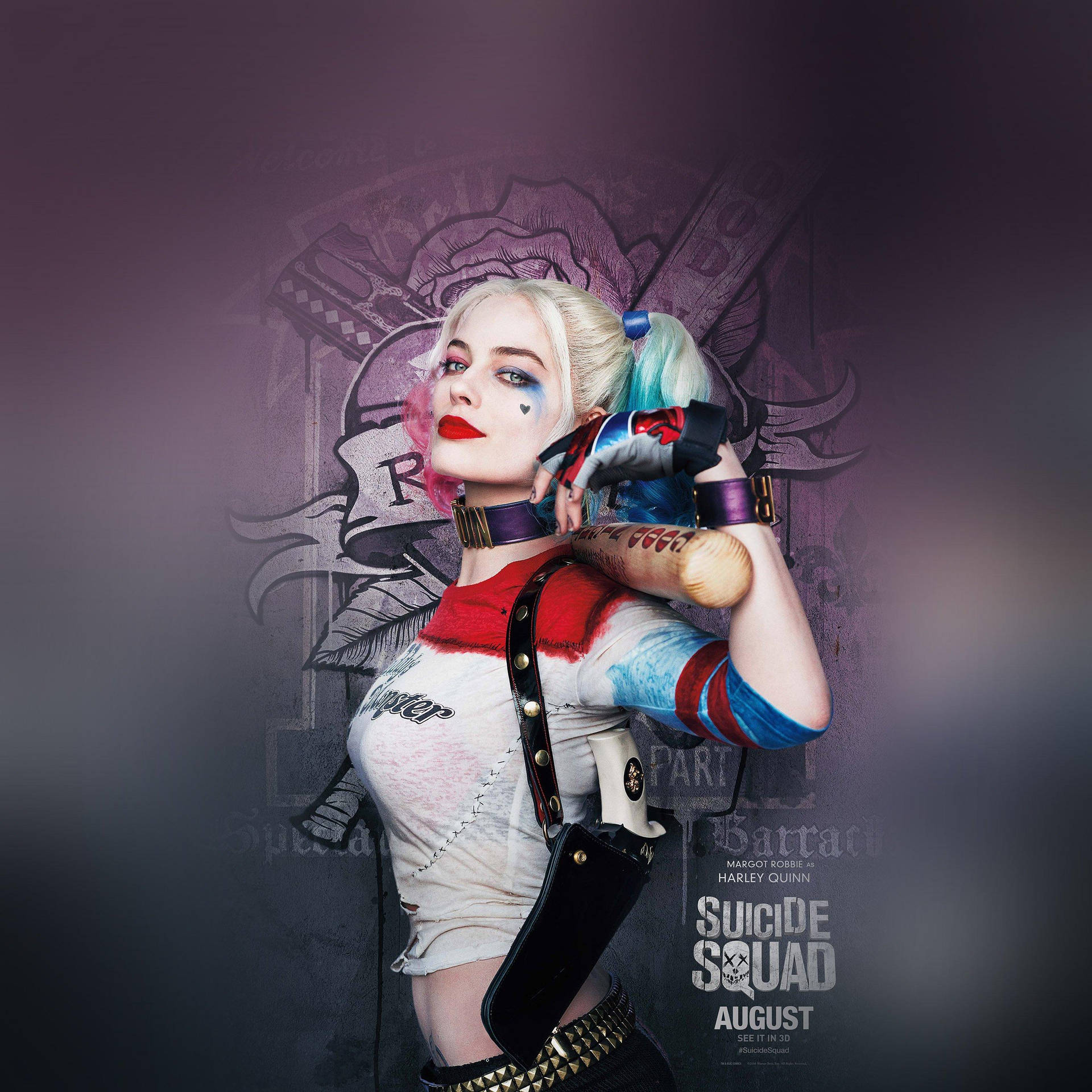 2732X2732 Harley Quinn Wallpaper and Background