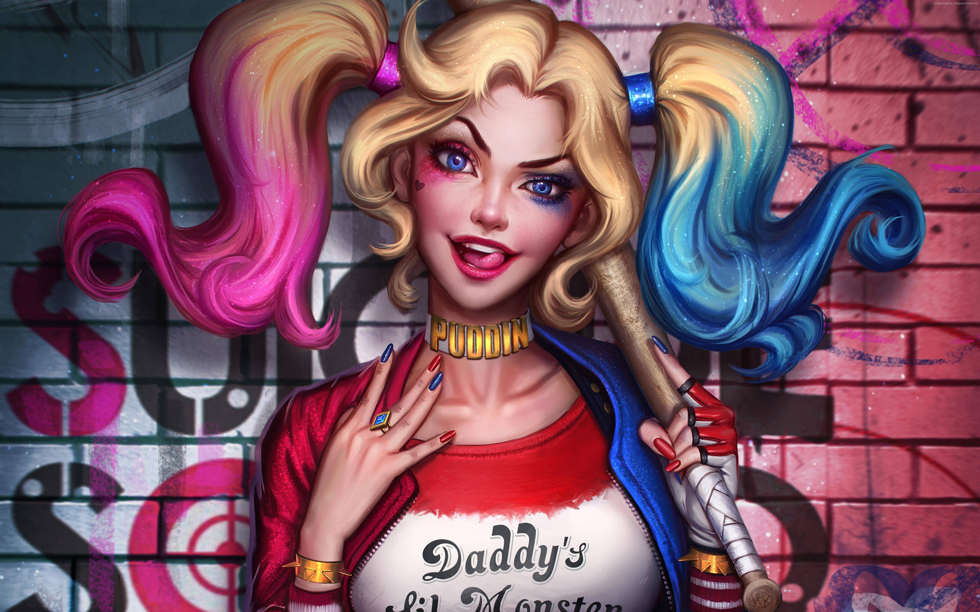 Harley Quinn 3840X2400 Wallpaper and Background Image
