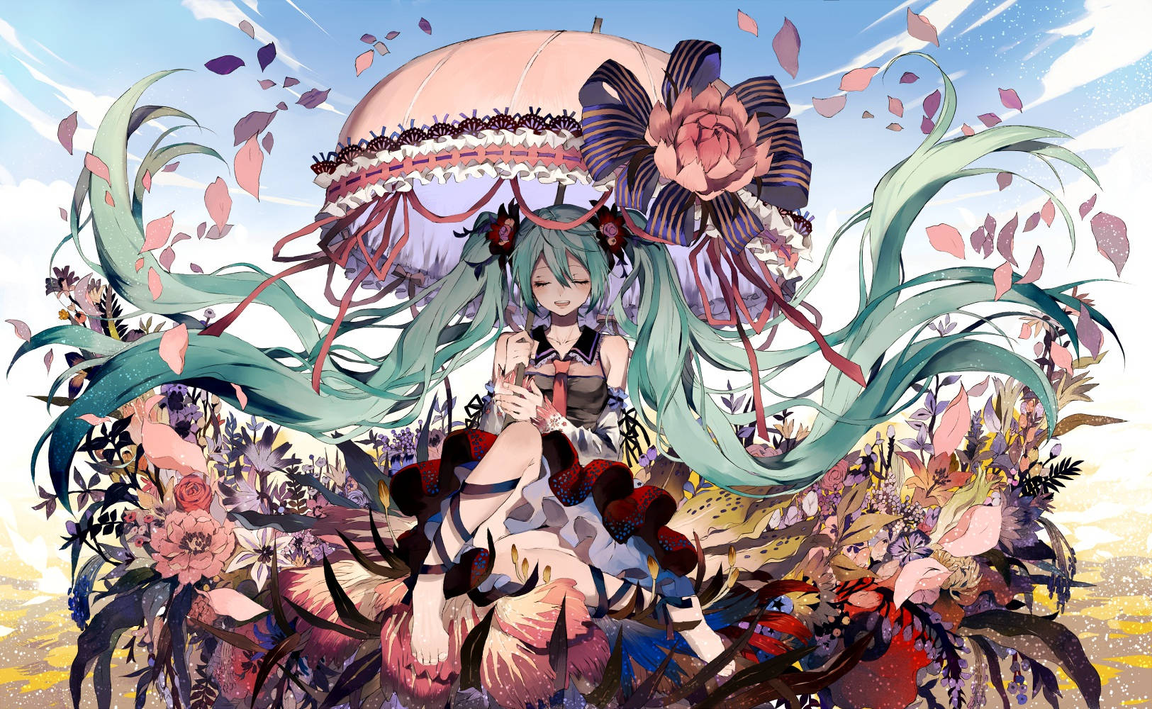 Hatsune Miku 1625X1000 Wallpaper and Background Image
