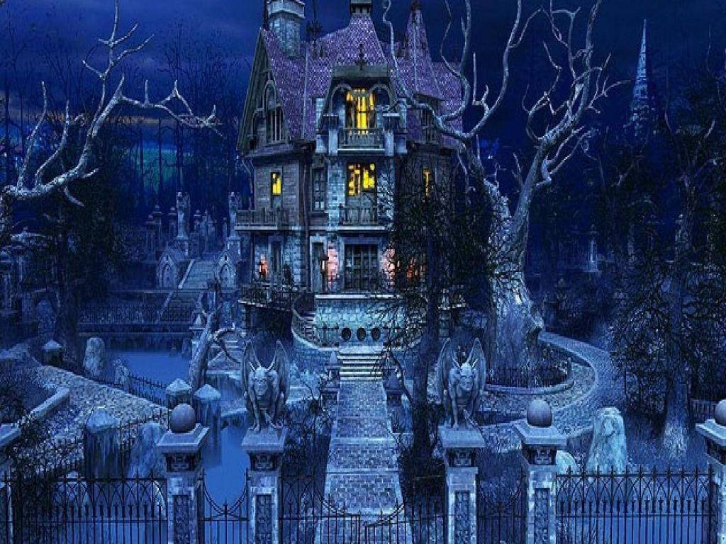 Haunted Mansion 1024X768 Wallpaper and Background Image