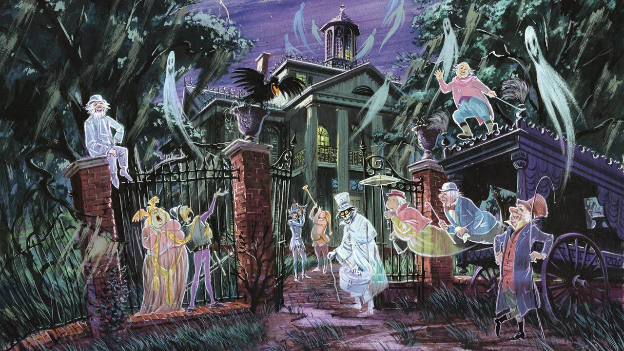 1280X720 Haunted Mansion Wallpaper and Background