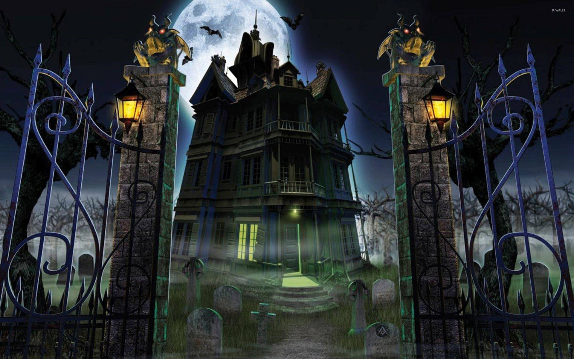 Haunted Mansion 2560X1600 Wallpaper and Background Image
