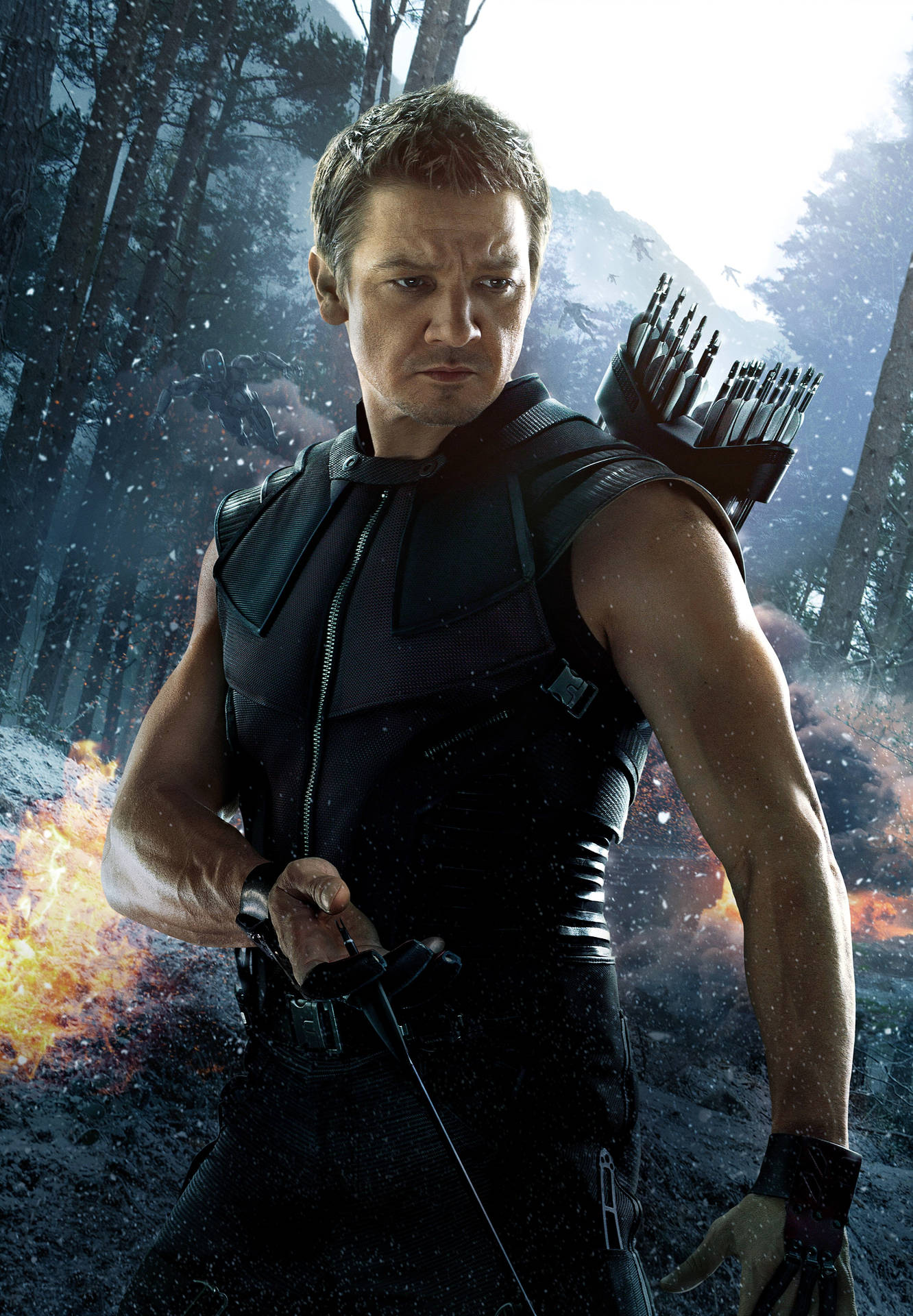 3455X4979 Hawkeye Wallpaper and Background