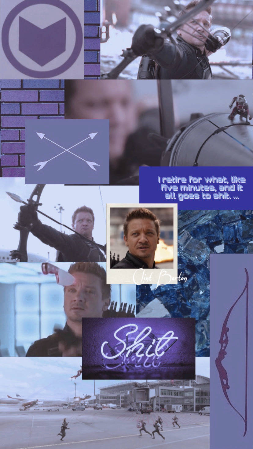 828X1468 Hawkeye Wallpaper and Background