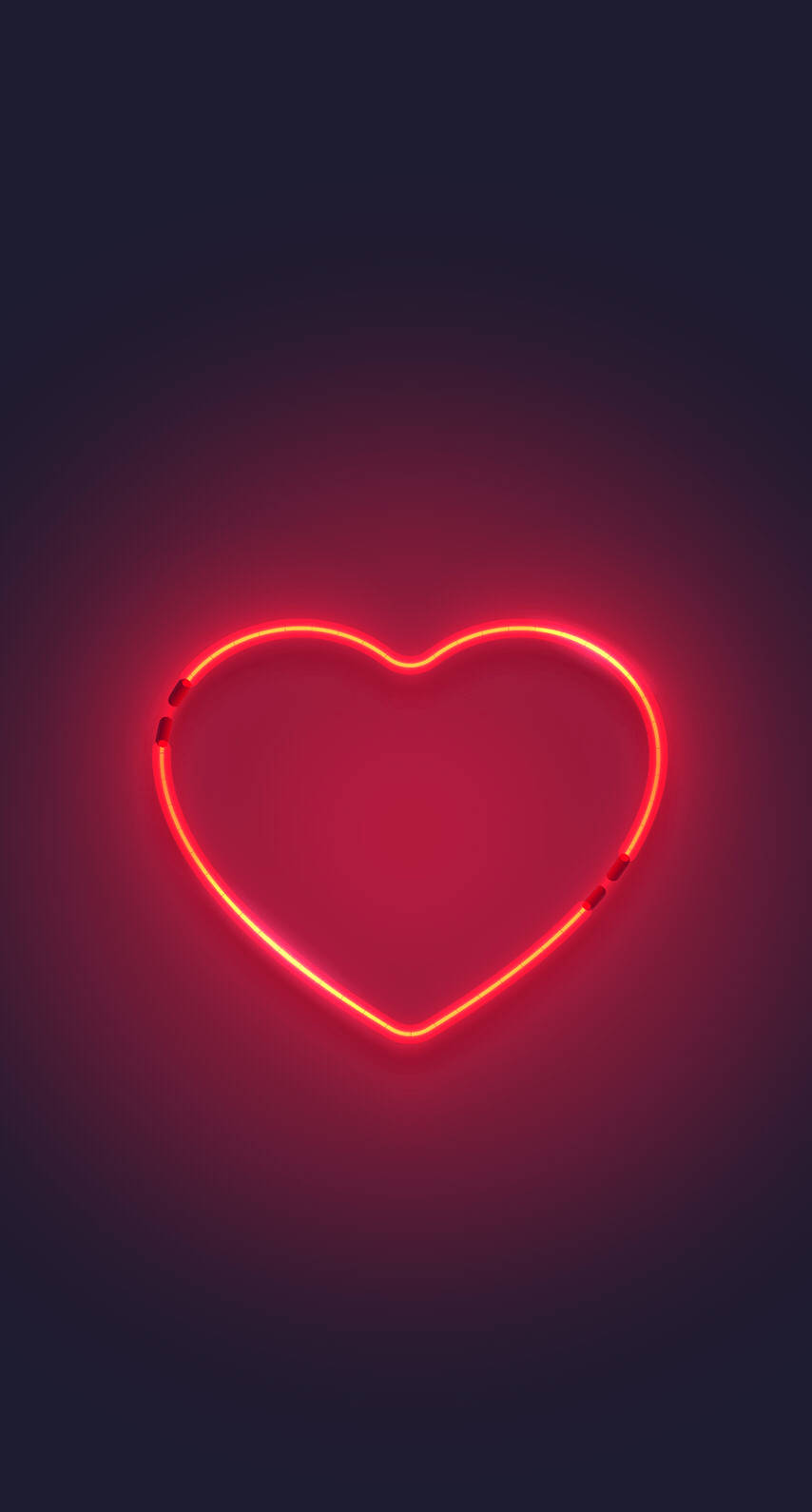 854X1590 Heart Aesthetic Wallpaper and Background