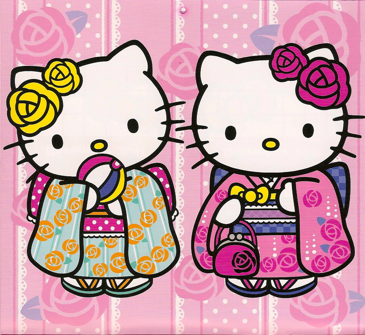 Hello Kitty 1398X1281 Wallpaper and Background Image
