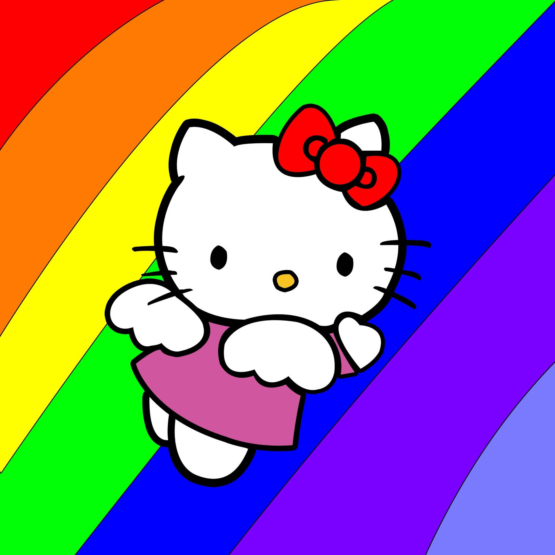 Hello Kitty 2048X2048 Wallpaper and Background Image