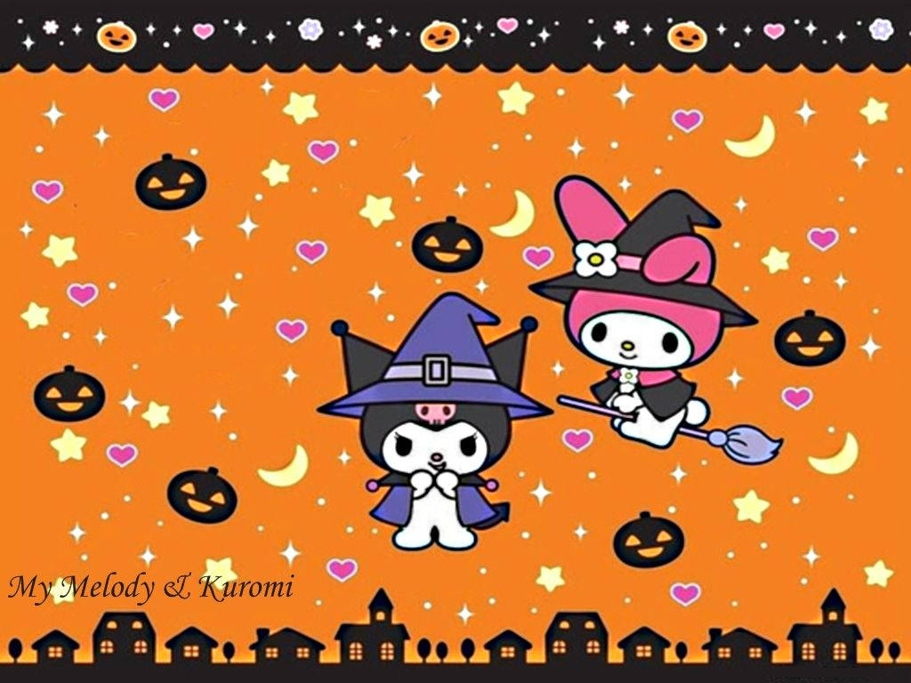 1024X768 Hello Kitty Halloween Wallpaper and Background