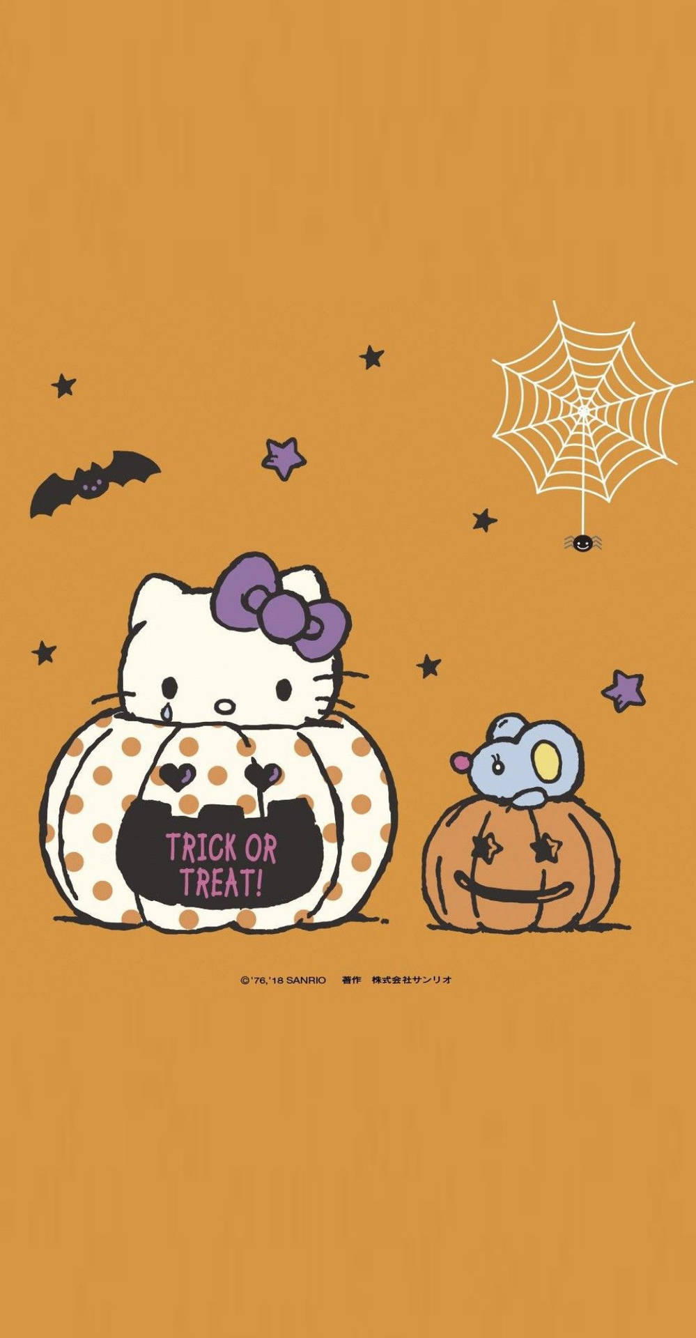 1080X2076 Hello Kitty Halloween Wallpaper and Background