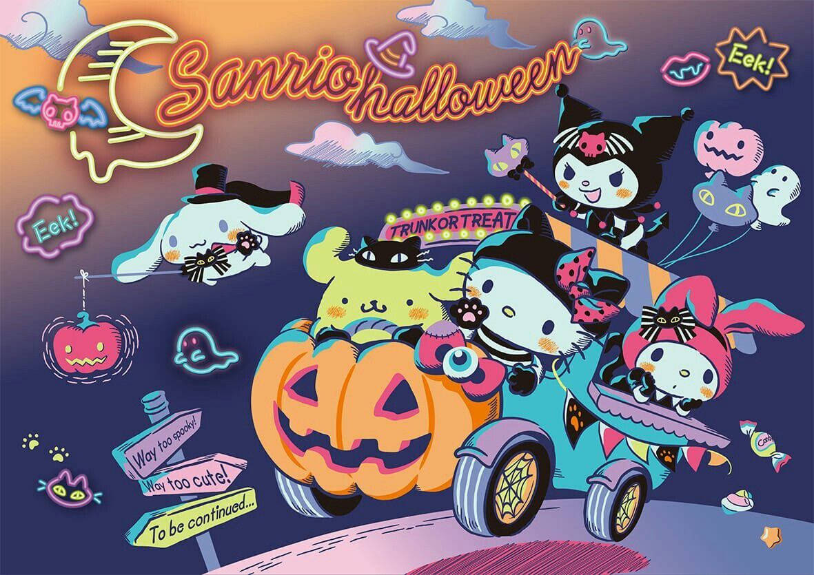 1181X835 Hello Kitty Halloween Wallpaper and Background