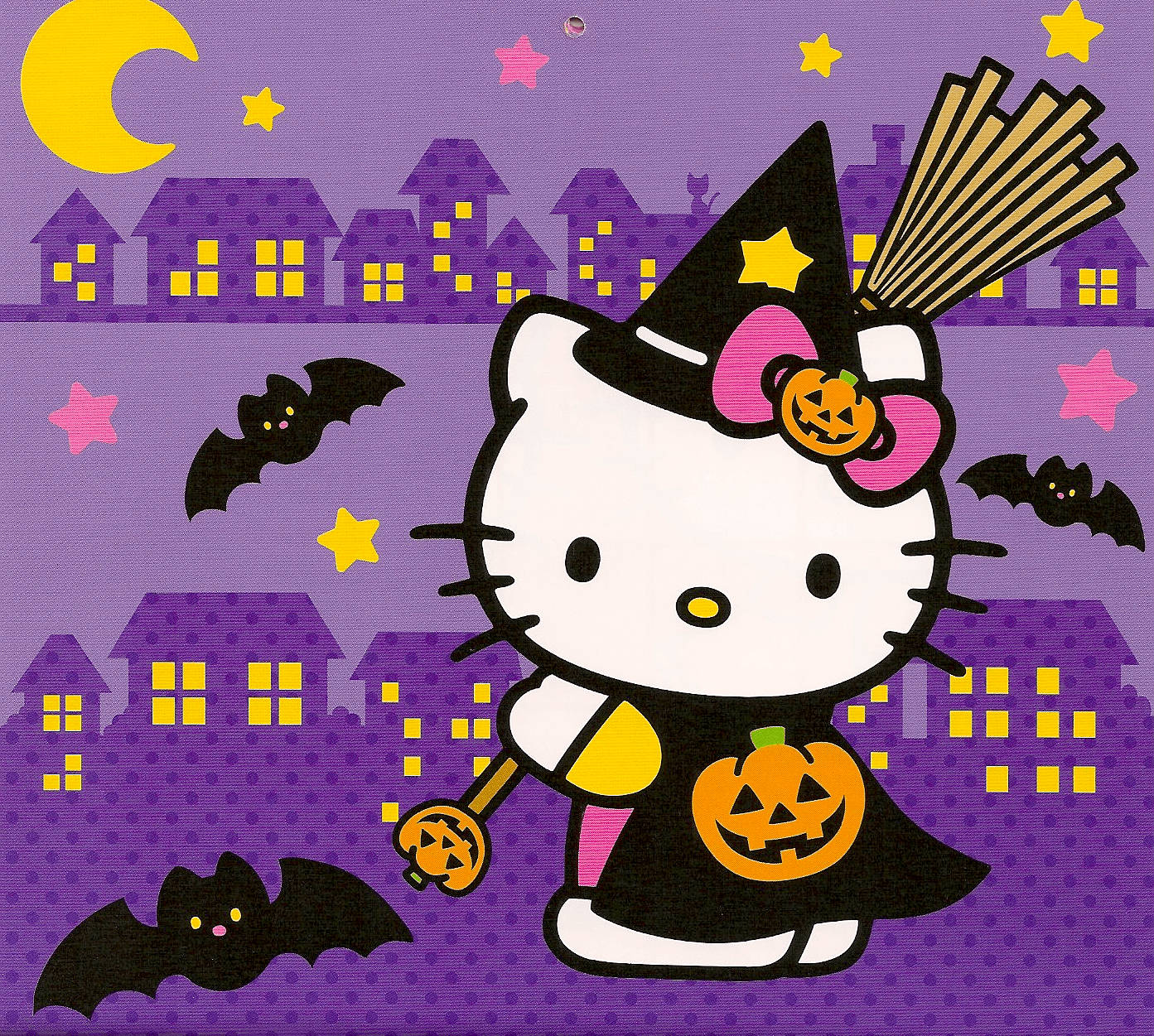 1393X1251 Hello Kitty Halloween Wallpaper and Background