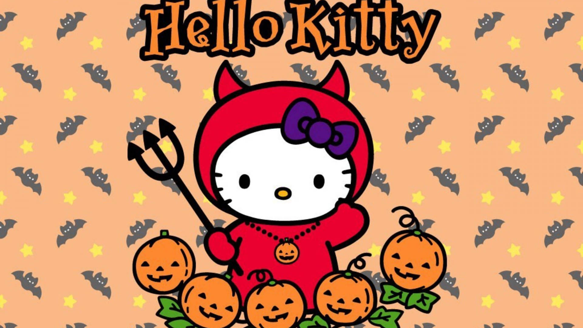 1920X1080 Hello Kitty Halloween Wallpaper and Background